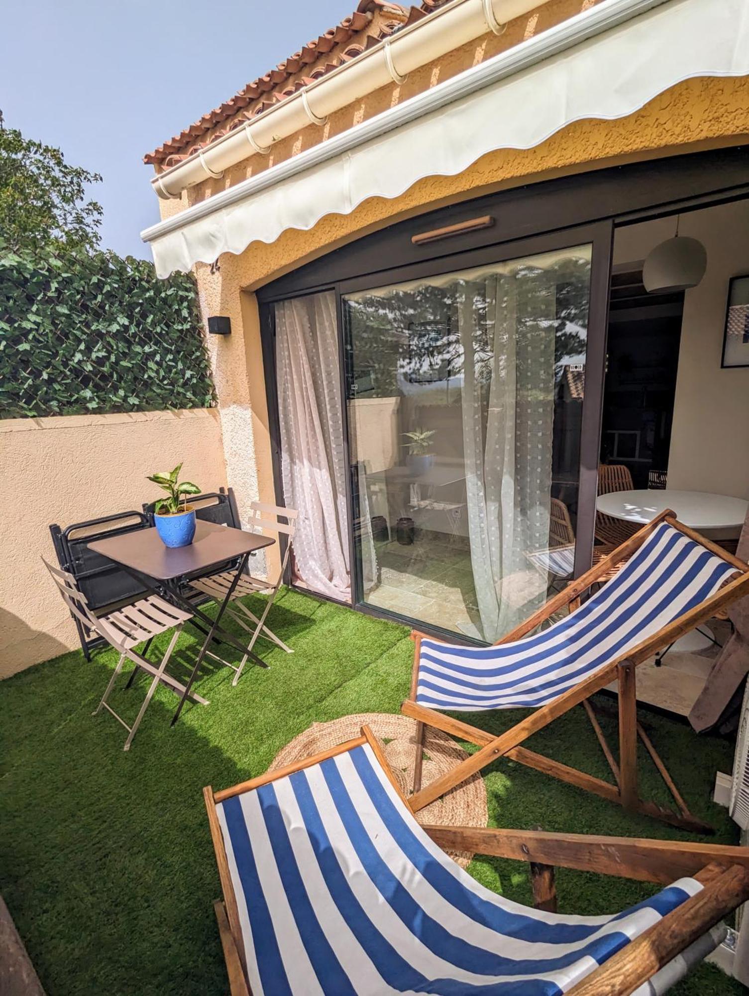 Evasion Au Calme - Maison Cosy Avec Piscine Et Tennis Saint-Vallier-de-Thiey Dış mekan fotoğraf